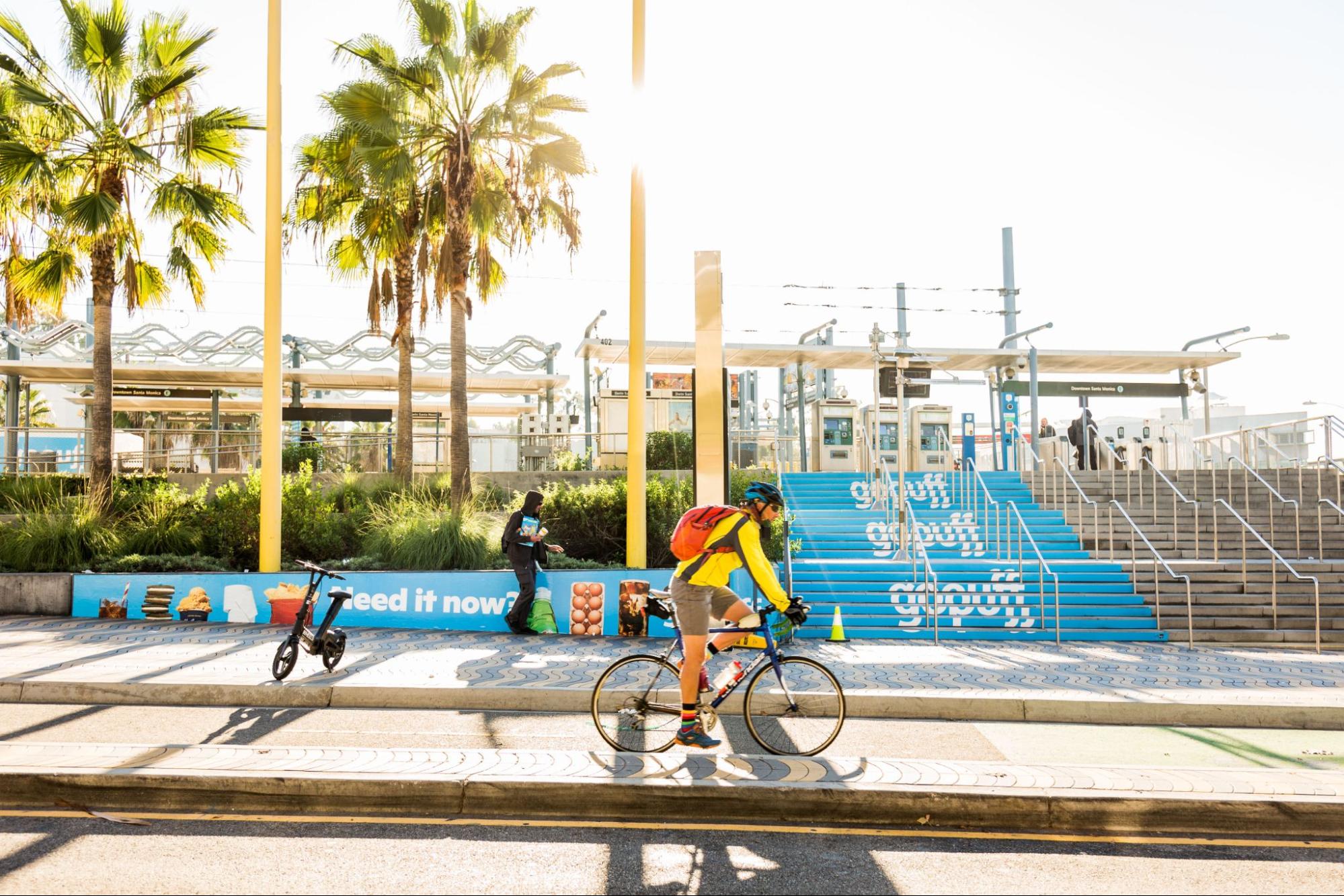 LA Metro Station Domination Advertising OOH