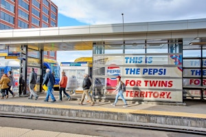 Train Station Advertising in Minnesota - Out of Home transit advertising 