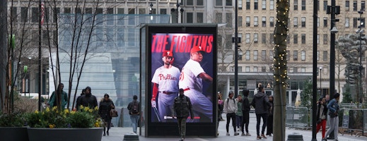 Philadelphia Outdoor Advertising Screens by Intersection out of home media