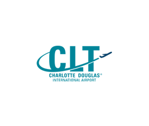 Charlotte, NC airport partner logo