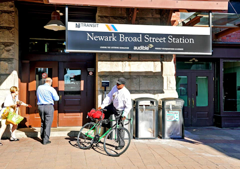 Newark Broad Street NJ Transit station, home of Audible