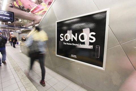 Sonos media in Seattle Sound train station