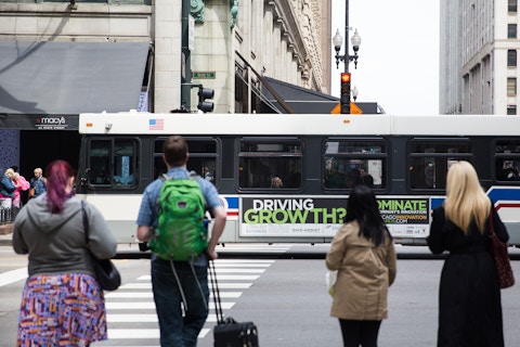 Bus King with Chicago Innovation advertisement