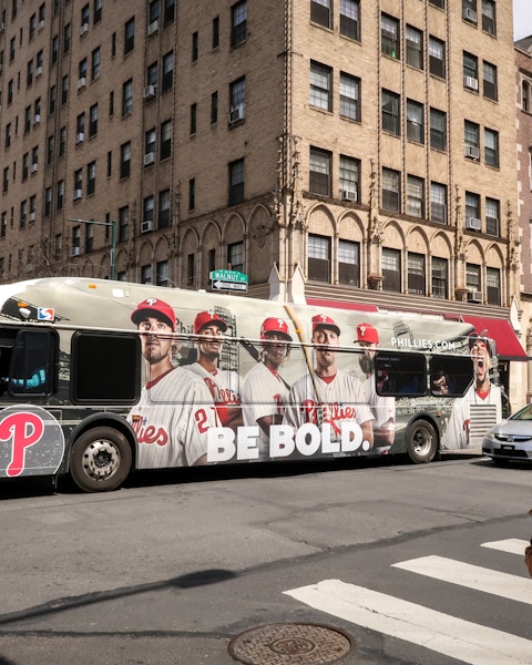 SEPTA Philadelphia Bus Wrap