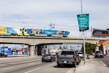 Metro LA Transit OOH rail advertising