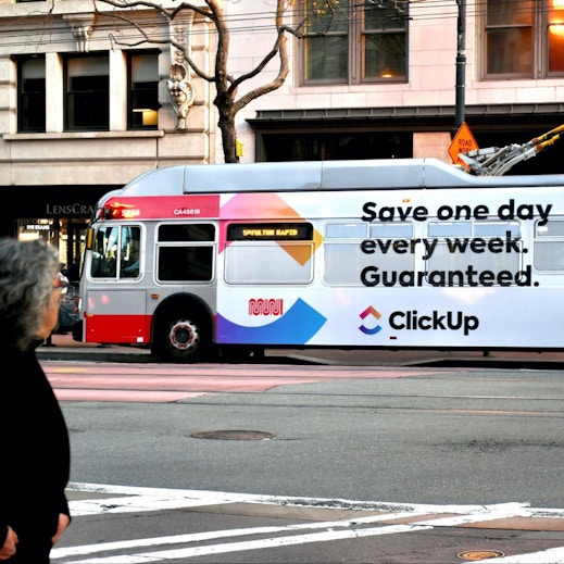 San Francisco Bus Wrap